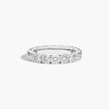 French Pavé Eternity Ring With Lab-Grown Diamonds In 14K Gold (2.50mm)