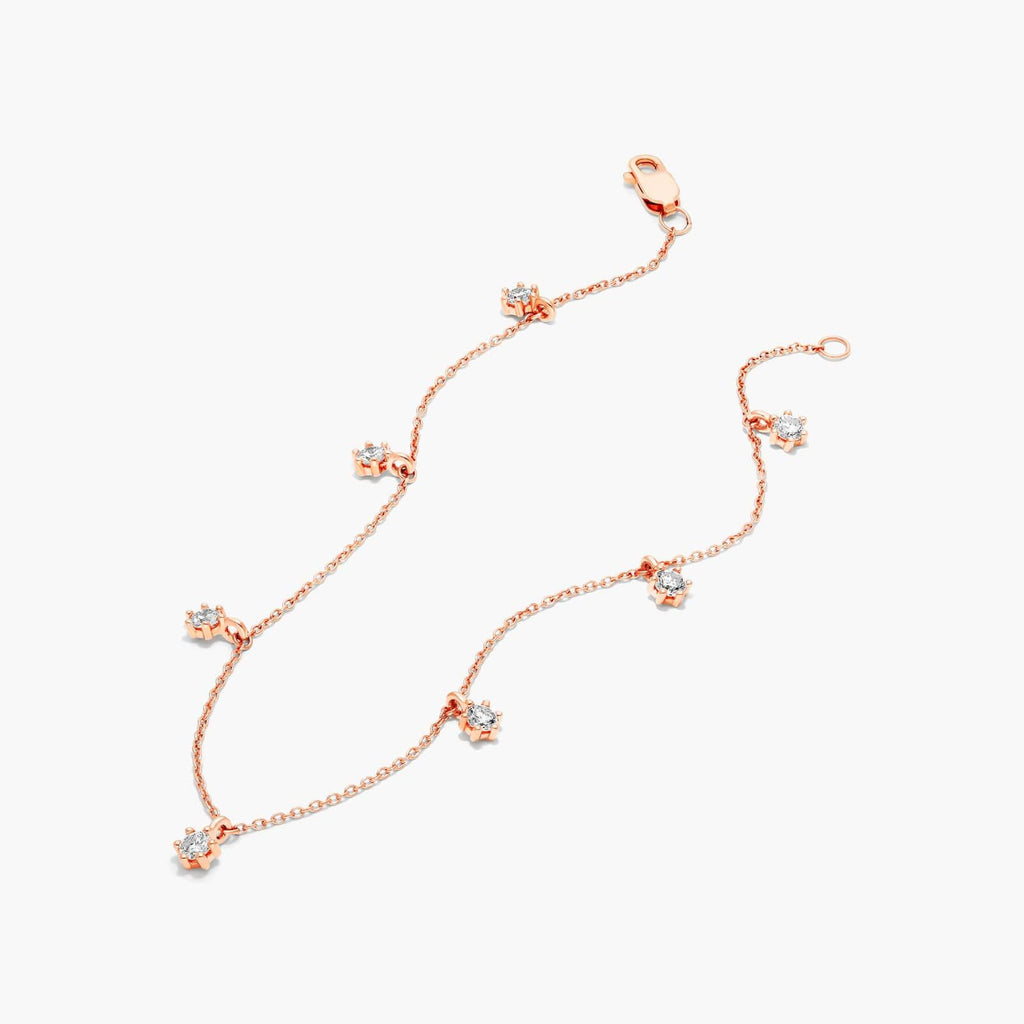 Aura Dangle Lab-Grown Diamond Bracelet