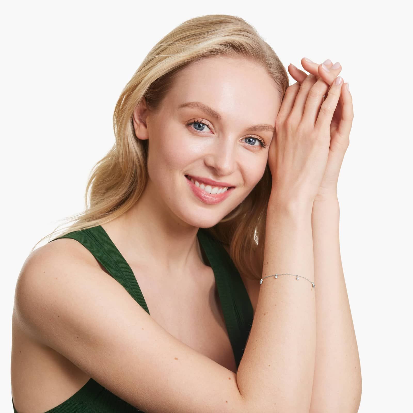 Aura Dangle Lab-Grown Diamond Bracelet