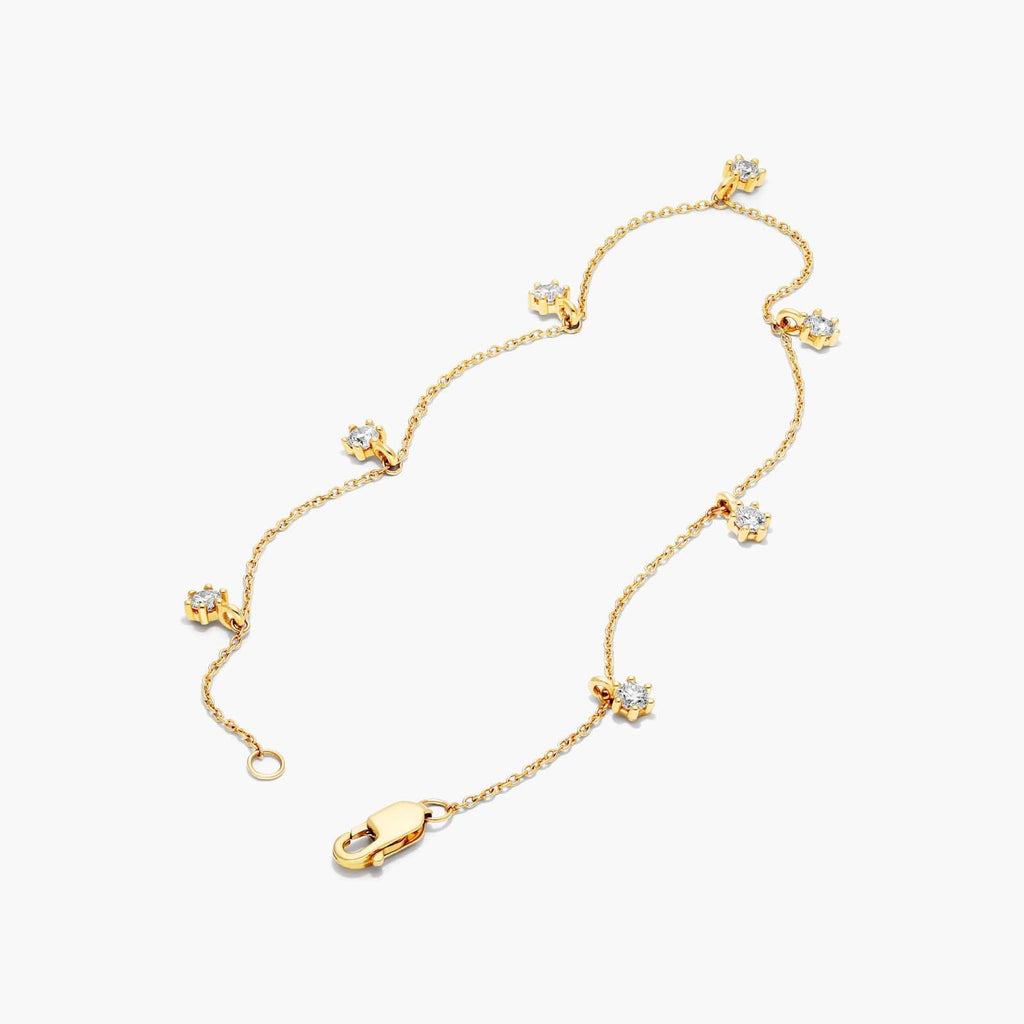 Aura Dangle Lab-Grown Diamond Bracelet