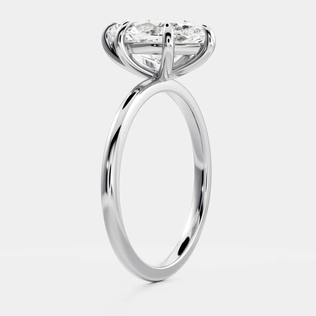 The Arie Ring - Marquise Solitaire