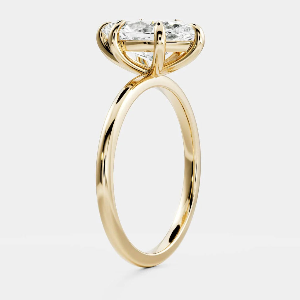 The Arie Ring - Marquise Solitaire