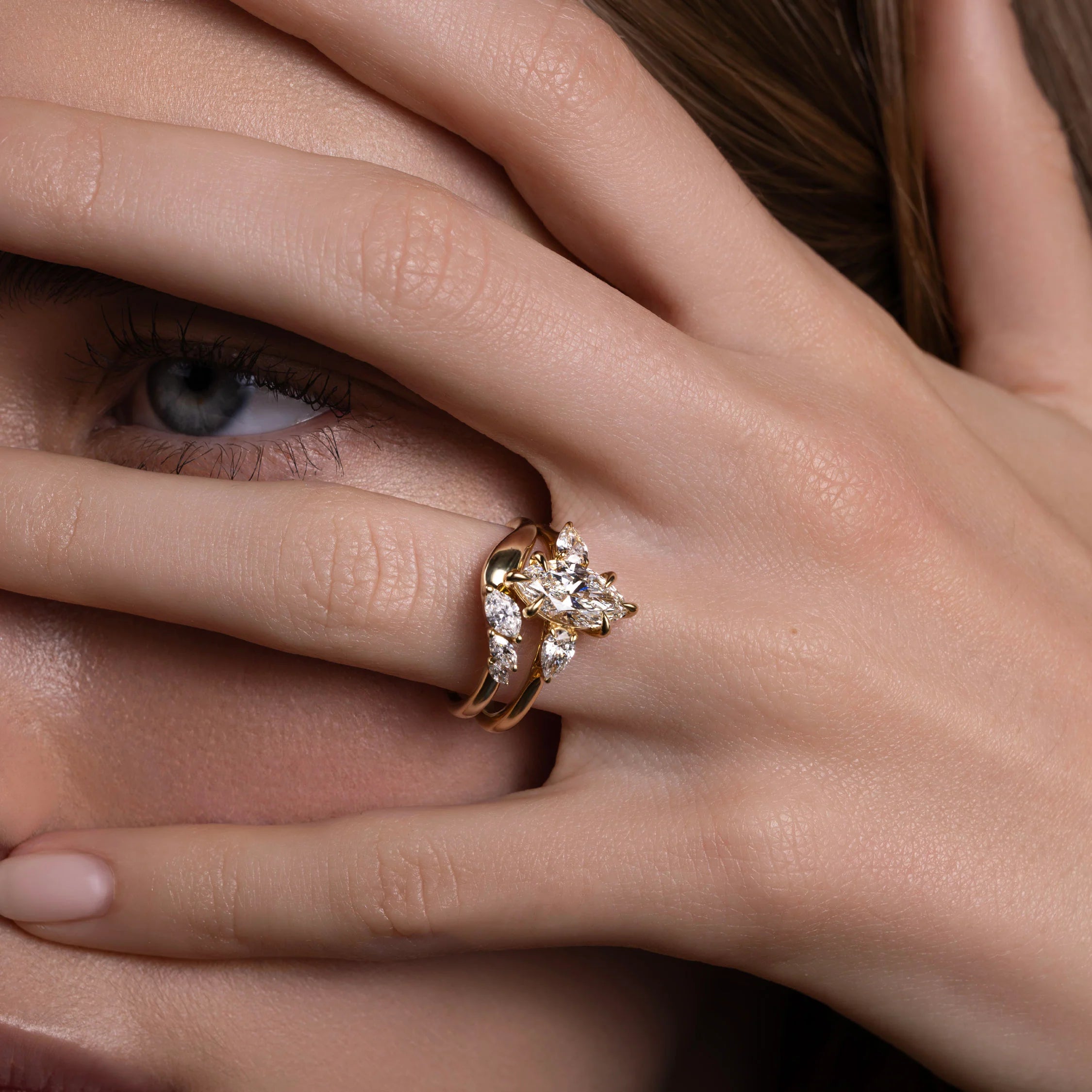 The Florence Ring - Marquise & Pear Trilogy